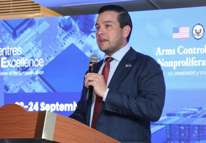 Kevin Cabrera, embajador de Estados Unidos en Panamá. Foto: Cortesía
