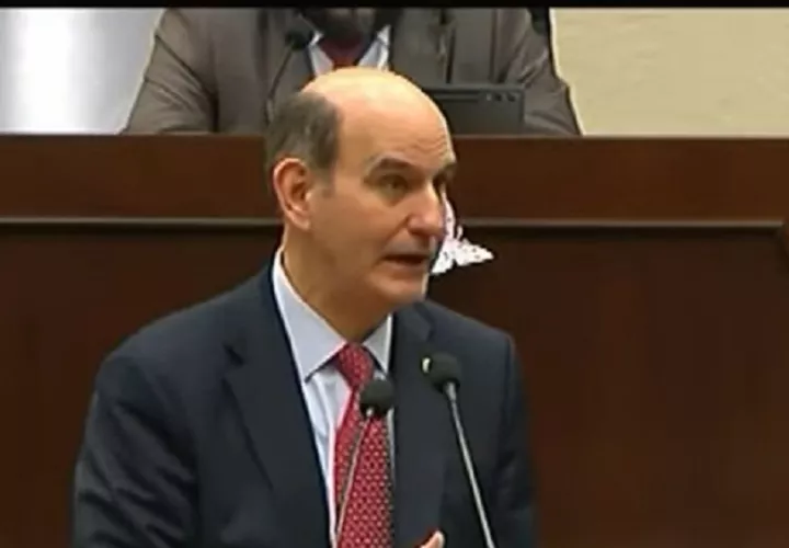 Felipe Chapman, ministro de Economía y Finanzas sustentó el presupuesto 2026 en la Asamblea Nacional