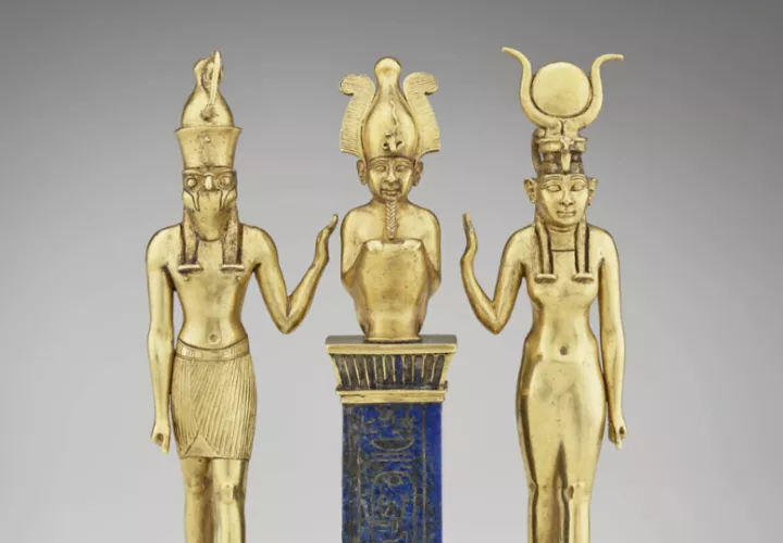 Triada de Osorkos. Foto: EFE / Louvre