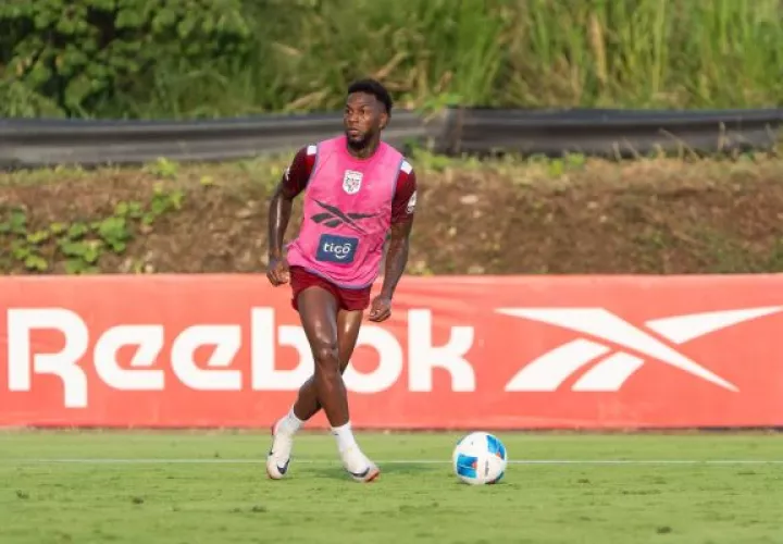 Omar Browne, jugador de Panamá. Foto: FPF