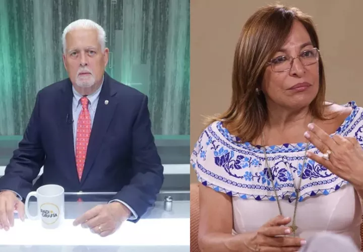 Ernesto Pérez-Balladares y Balbina Herrera.