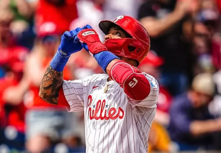 Edmundo Sosa juega para los Filis de Filadelfia. Foto: Instagram