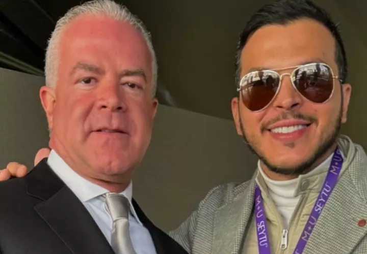 Raúl Rocha Cantú y César Anel Rodríguez. Foto: Instagram