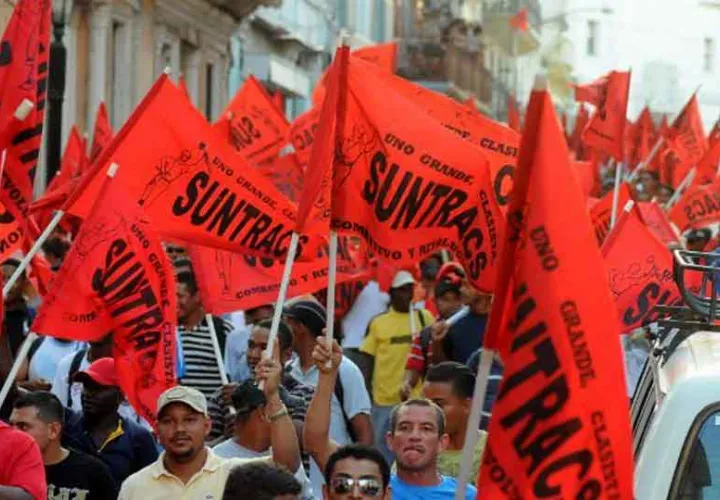 Suntracs es uno de los 17 sindicatos de la construcción que hay en Panamá. Foto Archivo