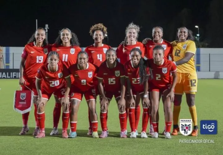 Selección femenina de Panamá. Foto: FPF