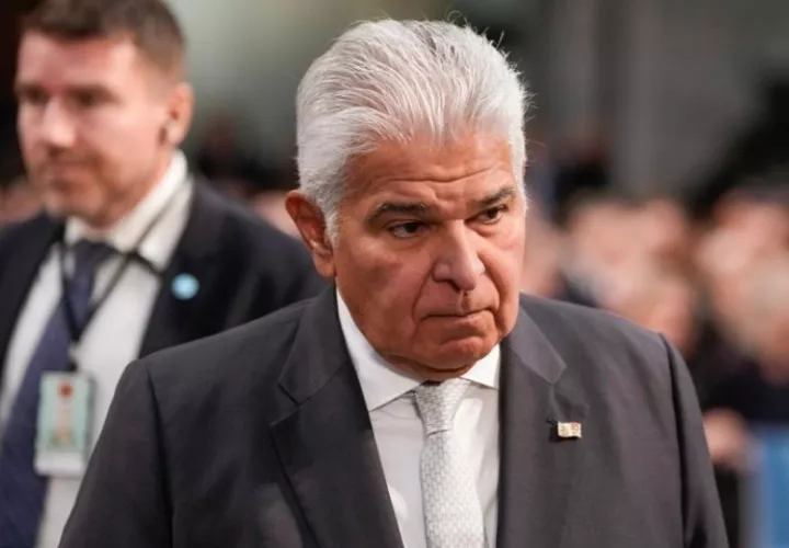 El presidente panameño, José Raúl Mulino. Foto: EFE
