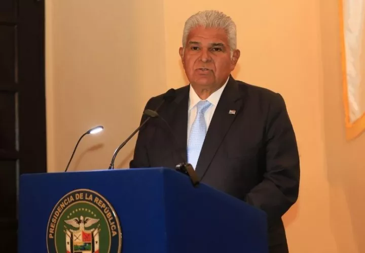 José Raúl Mulino, presidente de la República. Foto: Cortesía