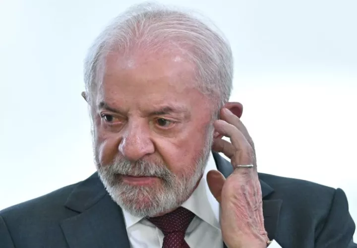 El presidente de Brasil, Luiz Inácio Lula da Silva, en Brasilia (Brasil). Foto: EFE