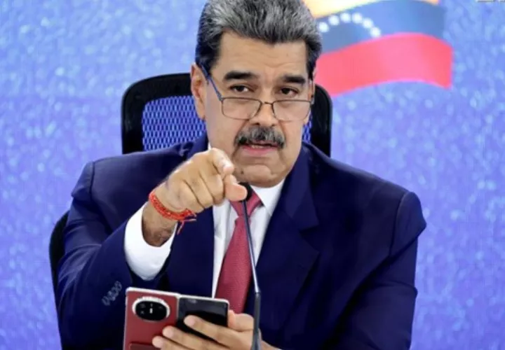 Nicolás Maduro, presidente de Venezuela. Foto: EFE