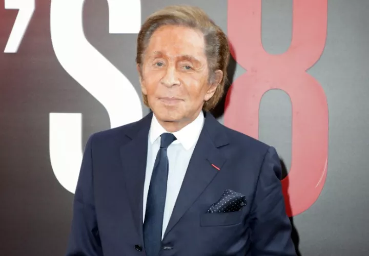 El diseñador de moda Valentino. Foto: EFE / Jason Szenes