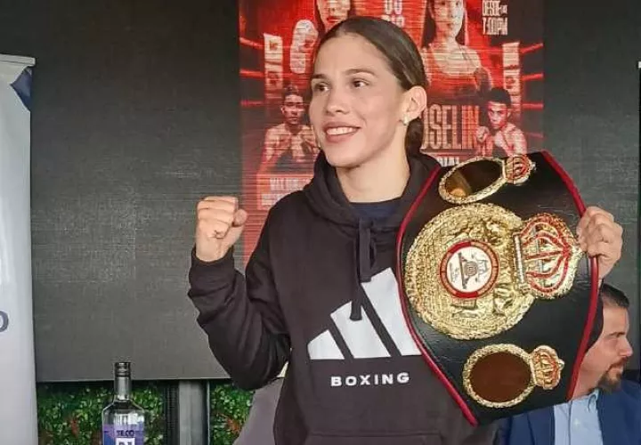 Nataly Delgado, campeona interina panameña. Foto: Jaime Chávez
