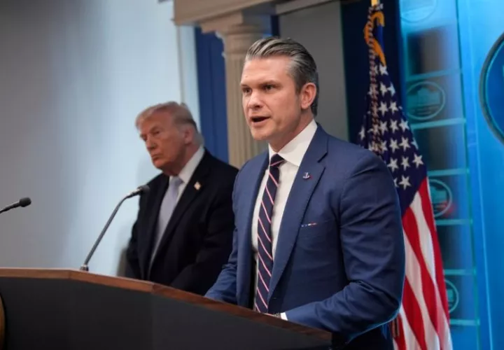 El secretario de Defensa de Estados Unidos, Pete Hegseth. Foto: EFE