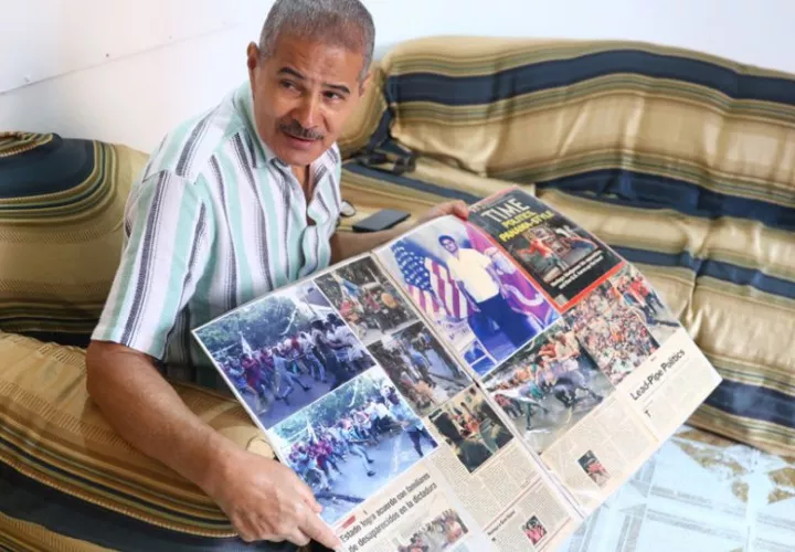  Manuel Guerra, hermano de Manuel Alexis Guerra, asesinado en 1989. Foto: EFE