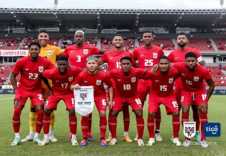 Equipo de Panamá. Foto: FPF