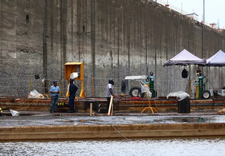 El mantenimiento de cámara seca se desarrolla aproximadamente una vez al año. Foto: EFE