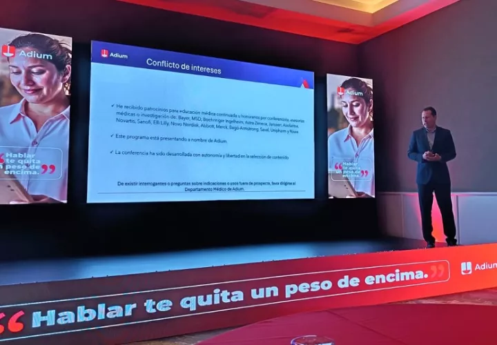 La obesidad no es hablar de estética sino de una enfermedad por eso se impulso la campaña  ❞Hablar te quita un peso de encima❞. Foto: Maryori Sánchez