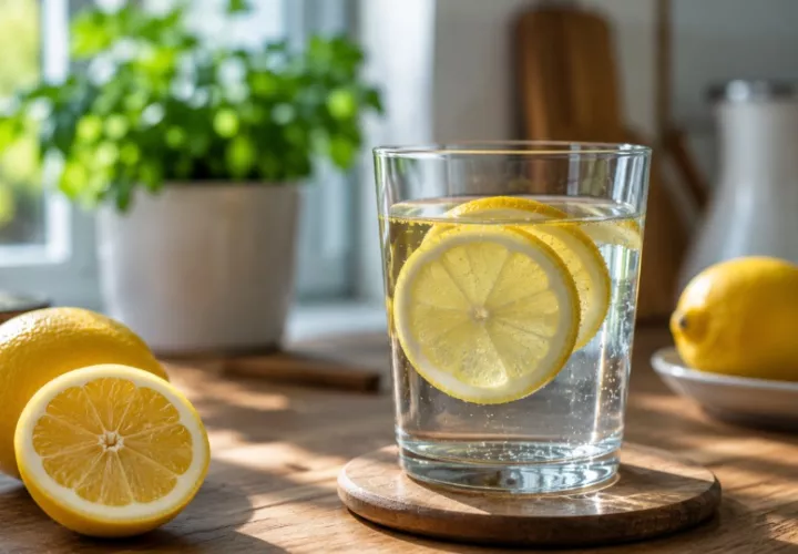 No existe evidencia de que el agua con limón elimine toxinas del cuerpo. Foto: Ilustrativa / https://chatgpt.com/ 