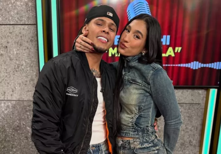 'El Tachi' y Aliah Maurette. Foto: Instagram