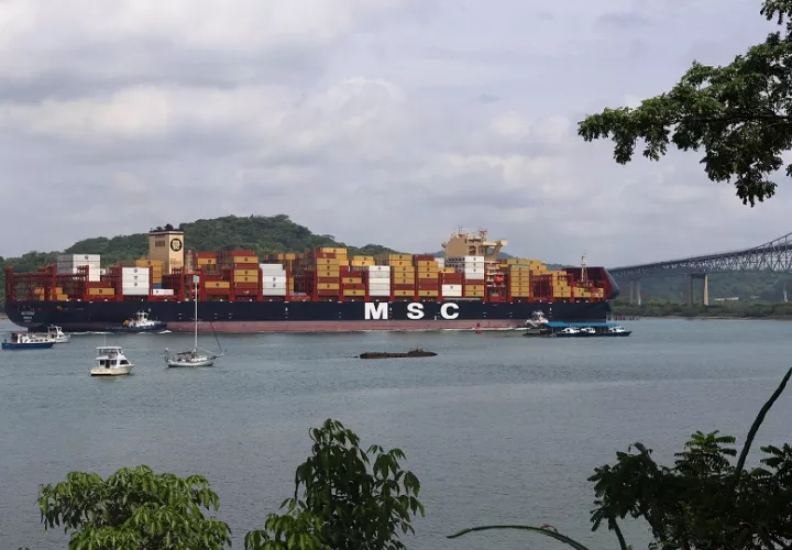El Canal de Panamá une el Atlántico y el Pacífico. Foto: EFE