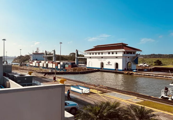 El Canal de Panamá, el único de agua dulce del mundo. Foto: Pexels