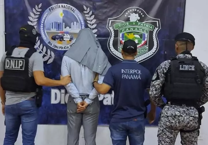 La detención se produjo en el corregimiento de Calidonia. Foto: Cortesía