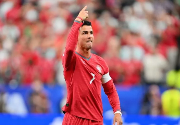 Cristiano Ronaldo, capitán de Portugal. Foto: EFE