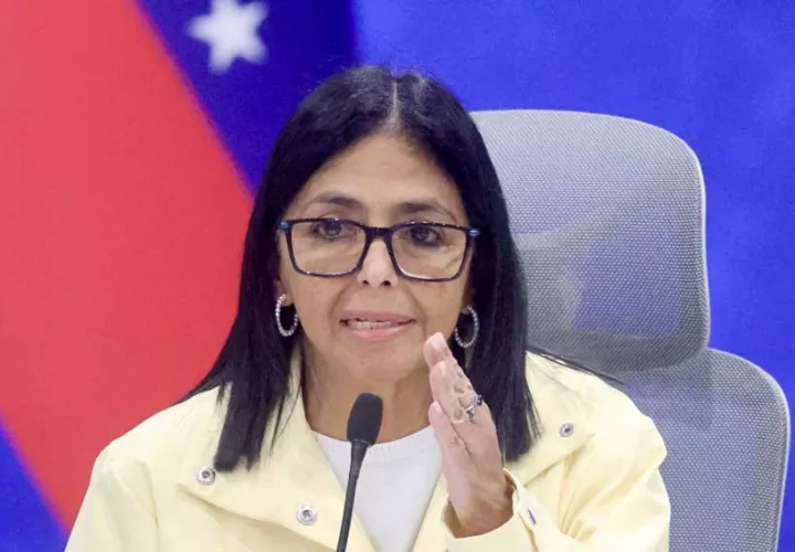 Delcy Rodríguez, mandataria de Venezuela EFE