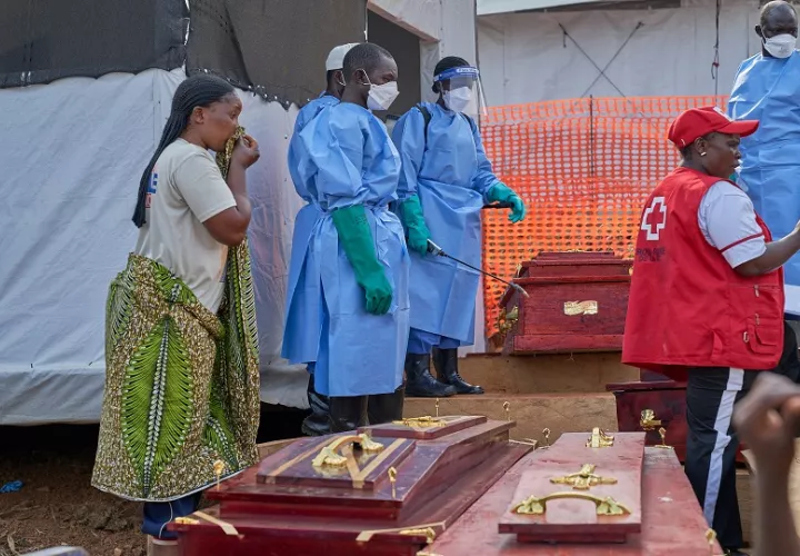 Se trata de la tercera peor epidemia de ébola registrada hasta la fecha. Foto: EFE