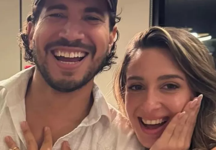 Elmis Castillo y Mafe Achurra. Foto: Instagram