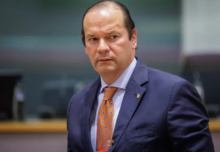 El canciller Martínez-Acha expresó la solidaridad de Panamá con Catar durante el duelo nacional. Foto: EFE