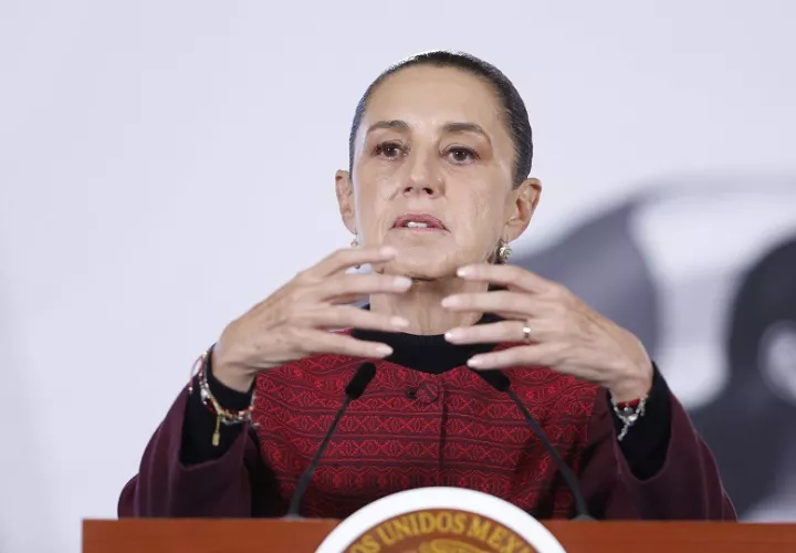 La presidenta de México, Claudia Sheinbaum. Foto: EFE