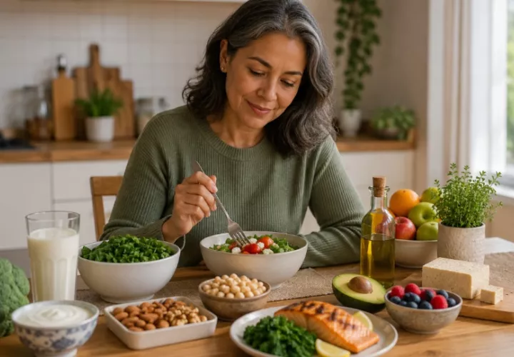 Una alimentación adecuada puede contribuir a aliviar algunos síntomas. Foto: Ilustrativa / https://chatgpt.com/ 