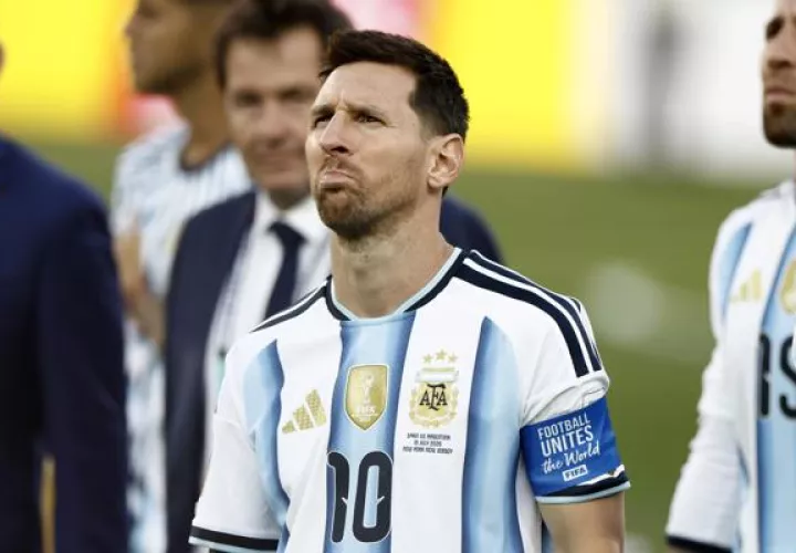Lionel Messi, capitán de Argentina. Foto: EFE