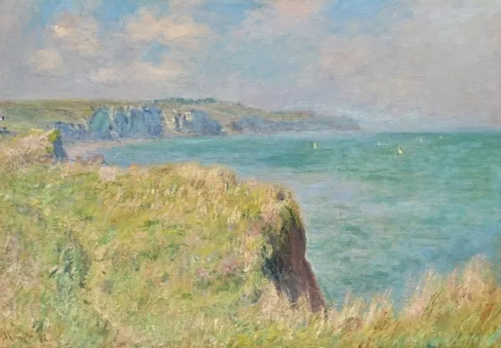 En la imagen, , 'Acantilados en Pourville', de Claude Monet. Foto: EFE / Christie's Limited Images 2026