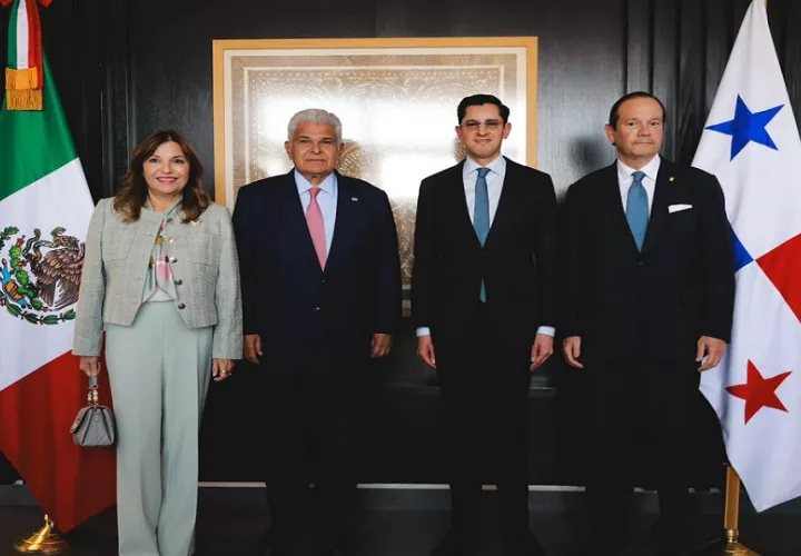 Mulino se encontrará con la mandataria mexicana en Palacio Nacional. Foto: EFE
