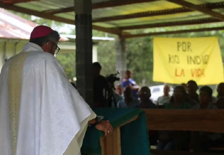 El pronunciamiento eclesiástico surge en medio de constantes reclamos de los habitantes de la cuenca, quienes exigen consultas públicas amplias. Foto. Cortesía