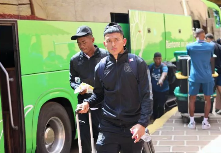 El equipo  Sub-20 de Panamá llegó a México: Foto: FPF