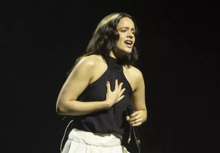 La cantante Rosalía. Foto: EFE / Marta Pérez