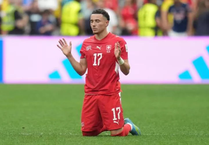 Rubén Vargas anotó el último gol de Suiza. Foto: EFE