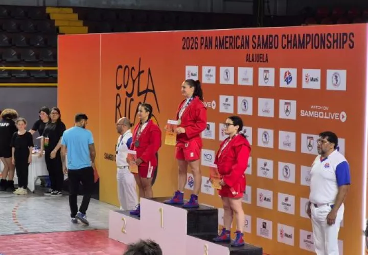 El torneo de sambo se realizó en Alajuela, Costa Rica. Foto: Cortesía