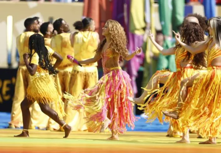 La cantante colombiana Shakira. Foto: EFE