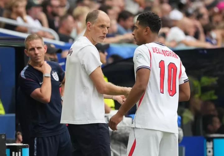 Tuchel recordó que es la primera medalla para Inglaterra desde 1966. Foto: EFE