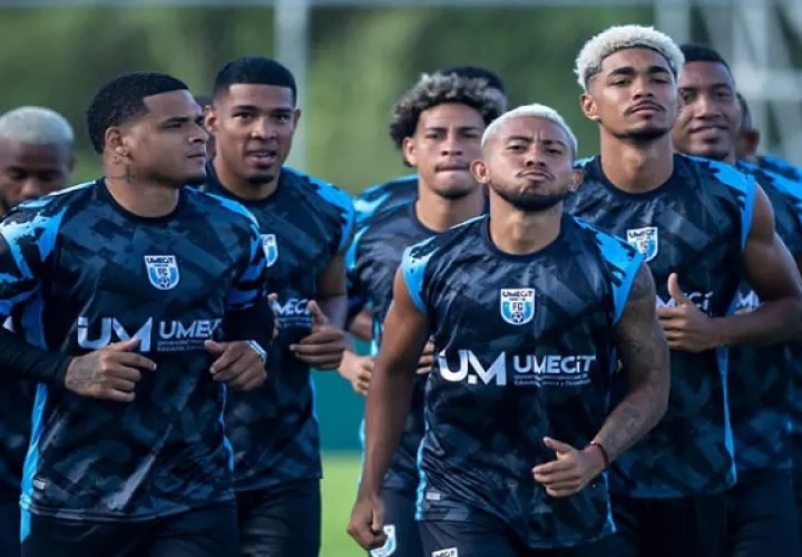 Jugadores de Umecit en los entrenamientos. Foto: Instagram