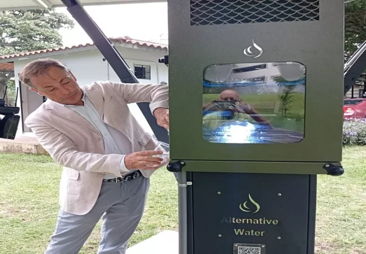 Esta primera fuente marca el inicio de un proyecto social. Foto: Cortesía