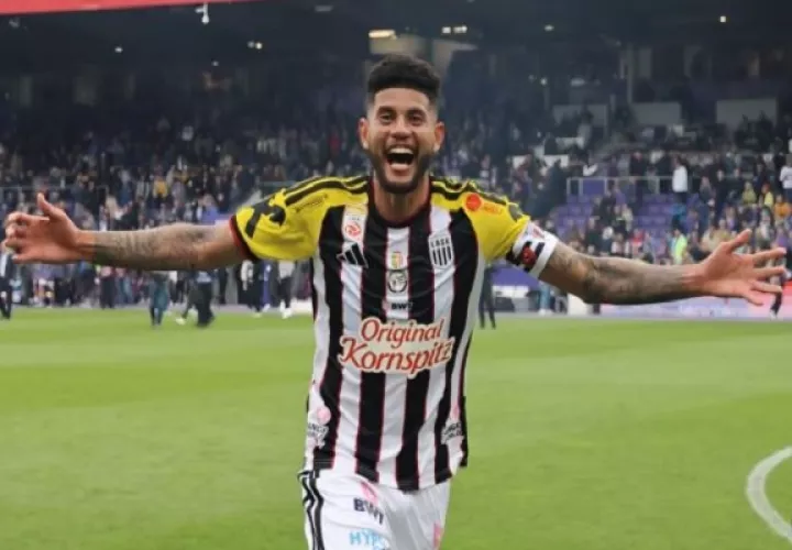 Andrés Andrade, defensa panameño del Lask. Foto: Instagran