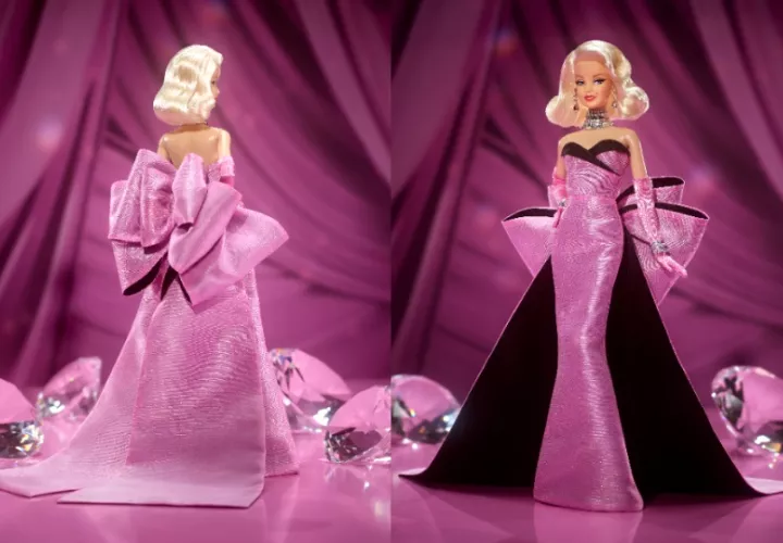 Barbie inspirada en Marilyn Monroe (1926-1962). Fotos: EFE / Mattel