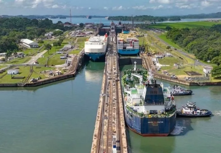El Canal de Panamá. Foto: Archivo