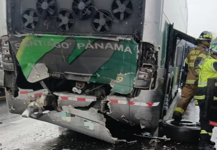 El accidente se registró en el distrito de La Chorrera. Foto: Eric Montenegro
