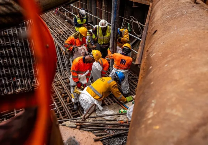 El Cuarto Puente sobre el Canal de Panamá es un proyecto estratégico para mejorar la conectividad entre la ciudad de Panamá y el sector oeste del país. Foto: Cortesía