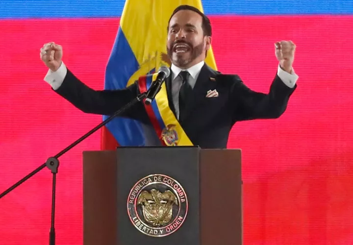 El presidente de Colombia, Abelardo de la Espriella. Foto: EFE/ Ernesto Guzmán Jr